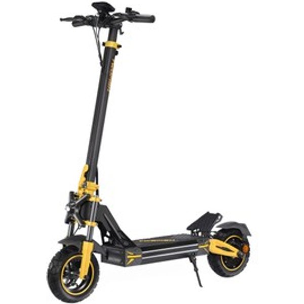Twofish V2 MAX Trottinette éLectrique Moteur 800W Batterie 48V 20Ah Pneus De 10 Pouces Vitesse Maximale De 25 Kmh Autonomie De 50 Km Freins à Disque Doubles Amortisseurs à Ressort Avant Et ArrièRe DéVerrouillage NFC-image