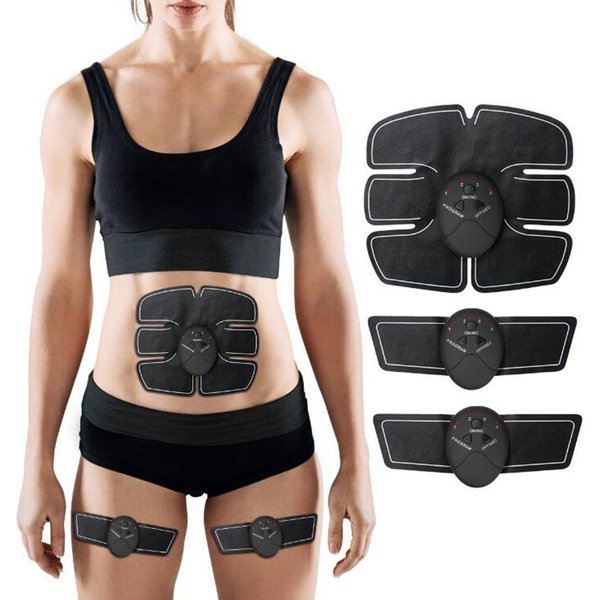 Abdominal Muscle Trainer Apparatus Charging Version Black