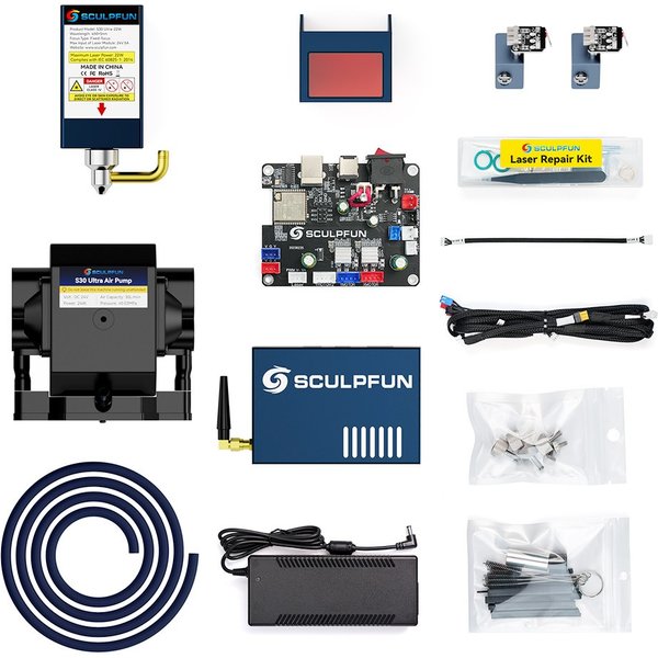 SCULPFUN S9 to S30 Ultra 33W Upgrade Kit