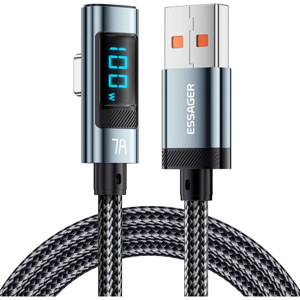 ESSAGER 100W 7A Digital Display Data Cable 1m