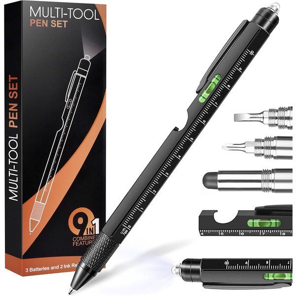 HMP P248 9in1 MultiTool Pen Black