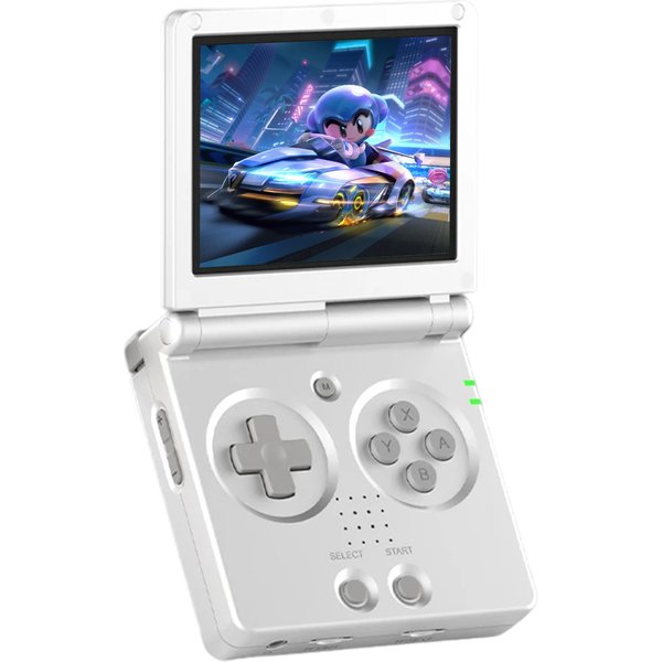 ANBERNIC RG35XXSP Flip Game Console Silver