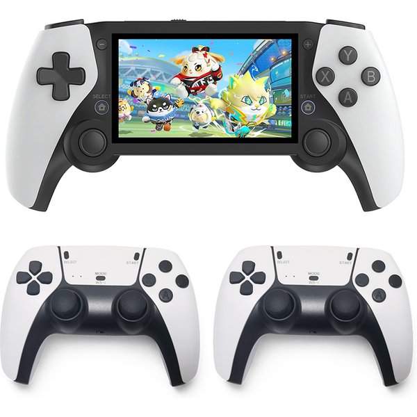 M25 Handheld Game Console 64GB TF Card with 2 Game Controllers