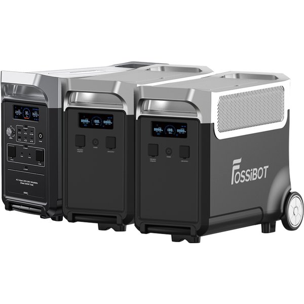 FOSSiBOT F3600 Pro Portable Power Station2x FB3840 Expansion Battery