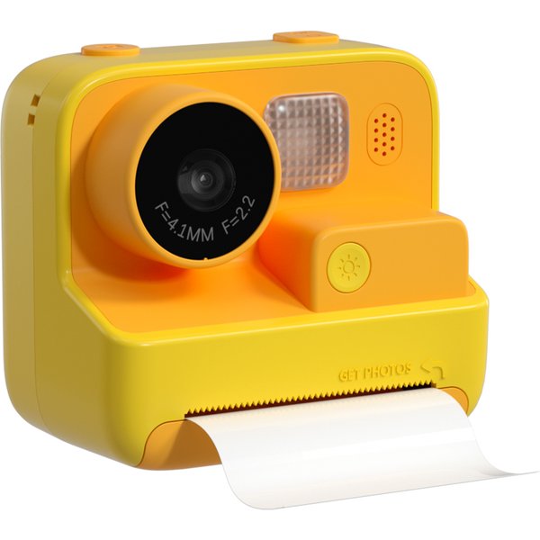 WOWKIDS K27 Kids Instant Print Camera Yellow