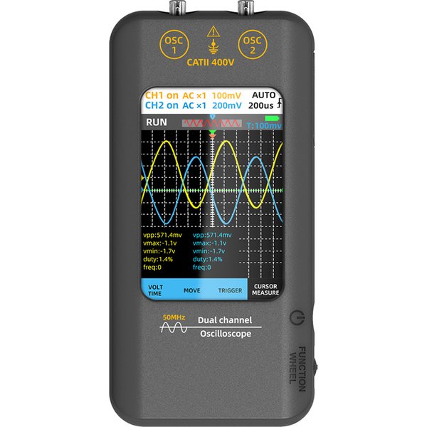 BSIDE O2 Dual Channel Oscilloscope Multimeter