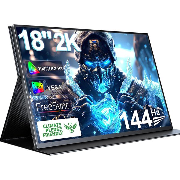 UPERFECT K118 18 Inch 144Hz Portable Gaming Monitor EU Plug
