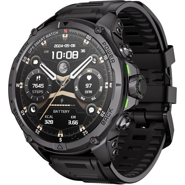KUMI U5 Pro Smartwatch Black