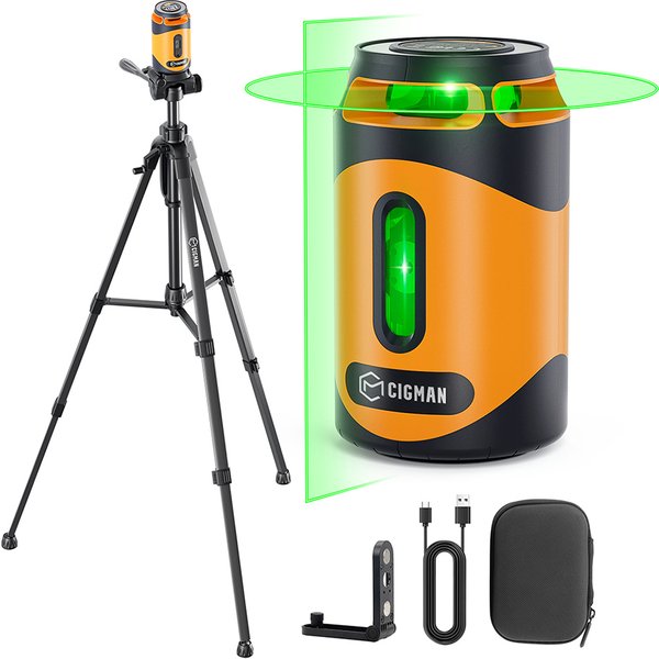 CIGMAN CM505 360 Degree Laser Level with Tripod