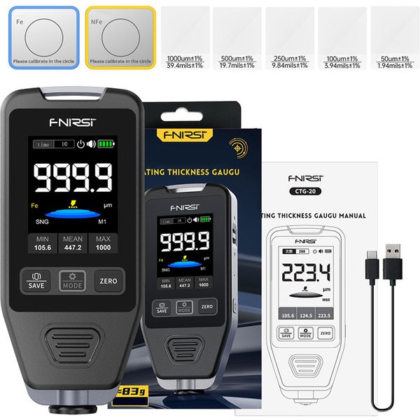 FNIRSI CTG20 Paint Thickness Gauge
