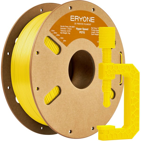 ERYONE High Speed PETG Filament 1kg Yellow