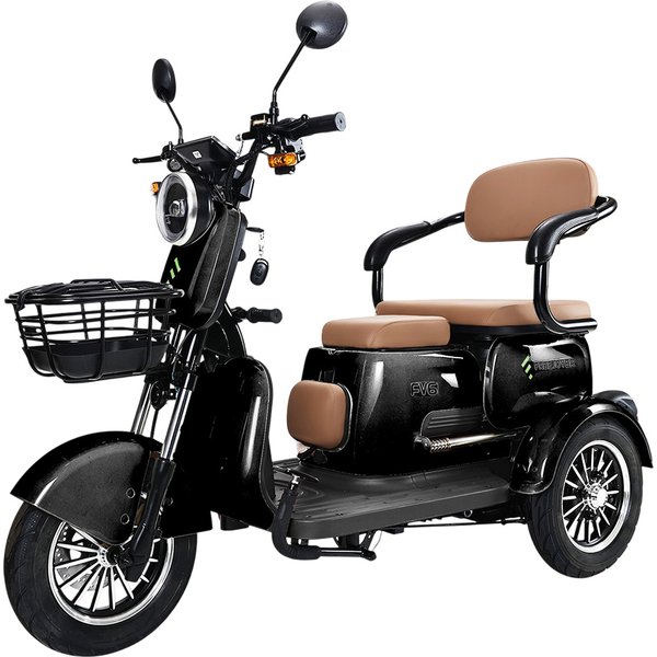 Freejoyer FV6 Electric Tricycle 1000W 60V 20Ah Black