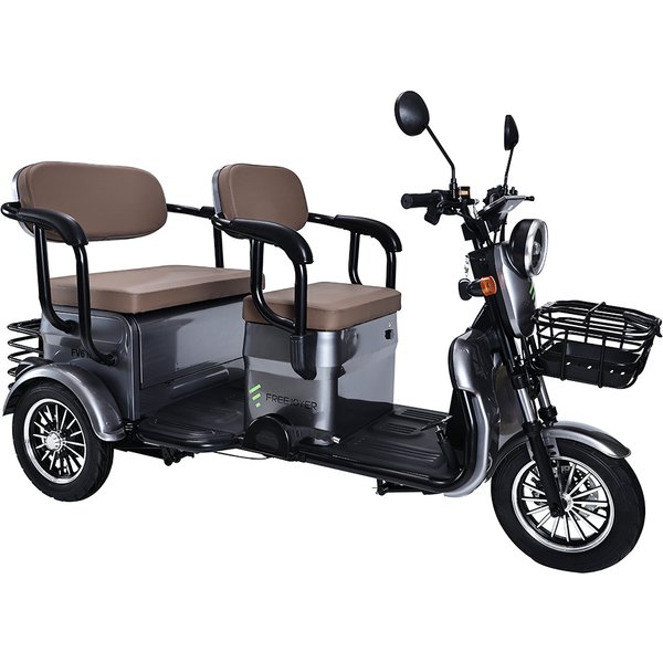 Freejoyer FV6 Max Electric Tricycle 1800W 72V 20Ah Grey