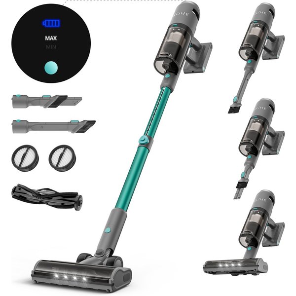 KCHE S10 Cordless Vacuum Cleaner Green