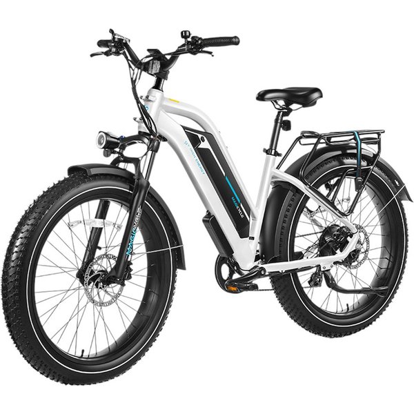 Magicycle Cruiser Pro Stepthru Electric Bike White
