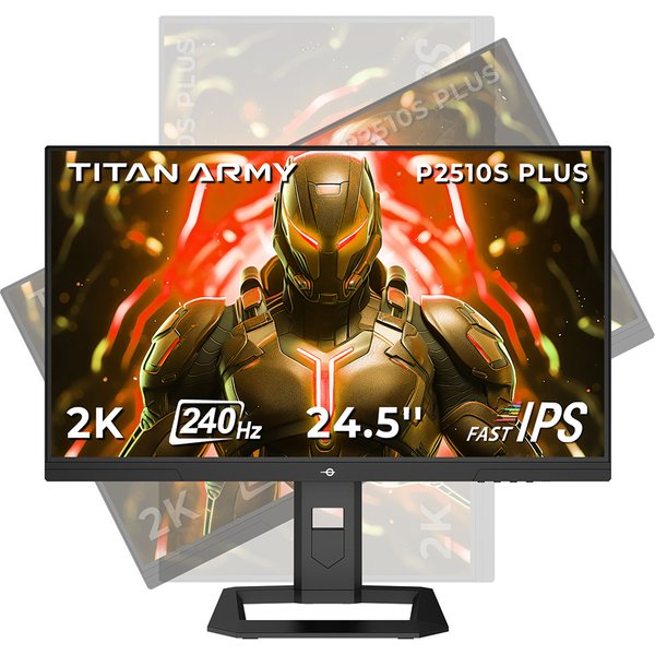TITAN ARMY P2510S PLUS Fast IPS QHD 240Hz Gaming Monitor