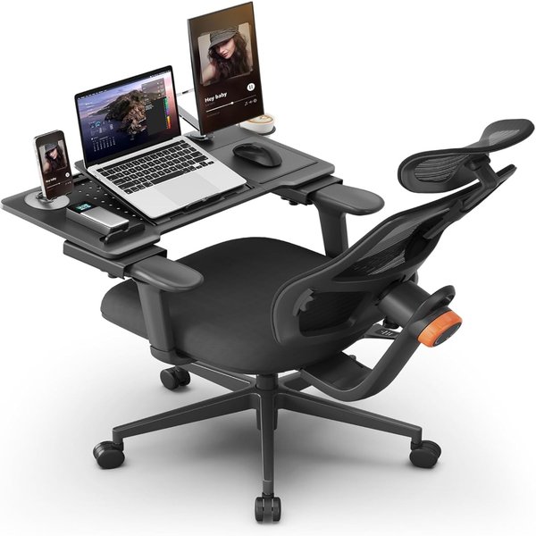 NEWTRAL MAGICH003 Ergonomic Chair with Workstation Desktop