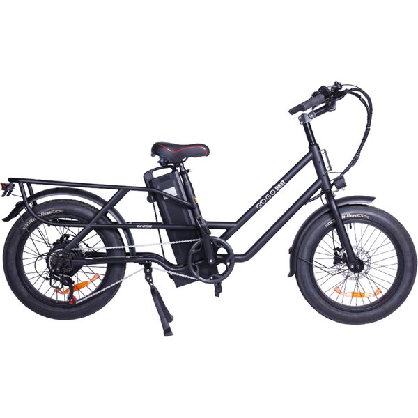 GOGOBEST GF200 Electric Bike 500W 48V 156Ah Black