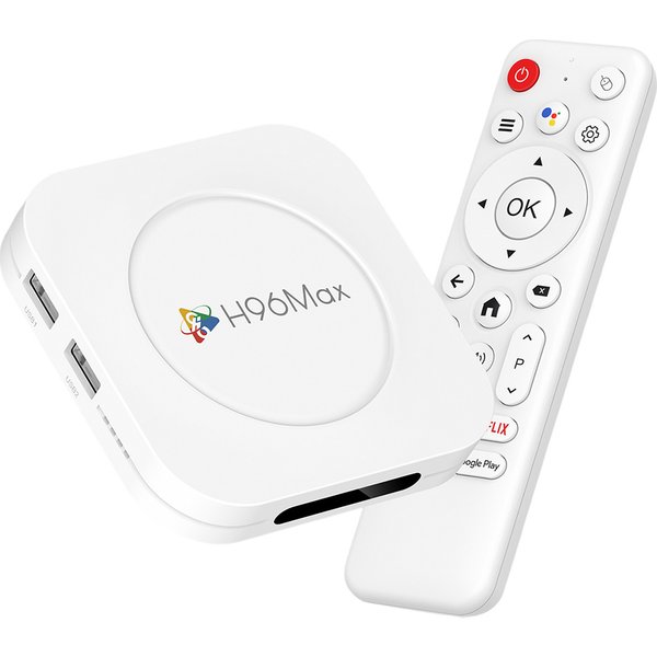 H96 Max M1 Plus Android 14 TV Box 4GB 32GB EU Plug