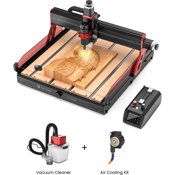 TWO TREES TTC6050 500W CNC Router Machine Vacuum Air Cooling Kit