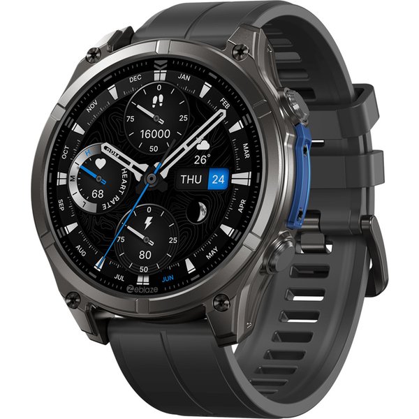 Zeblaze VIBE 8 Rugged Smartwatch Black