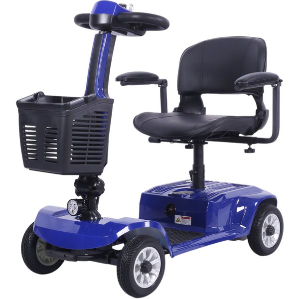 Unificare Lucas Pro Fourwheeled Scooter 180W 24V 12Ah Blue