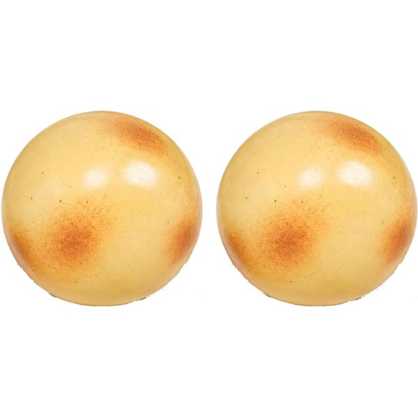 Symulowana Ziemniaczana Kulka Do ŚCiskania Z Olejem Kokosowym, Realistyczna Jedzeniowa Kulka Squishy, MięKka Sensoryczna Zabawka Fidget RozłAdowująCa Stres-image