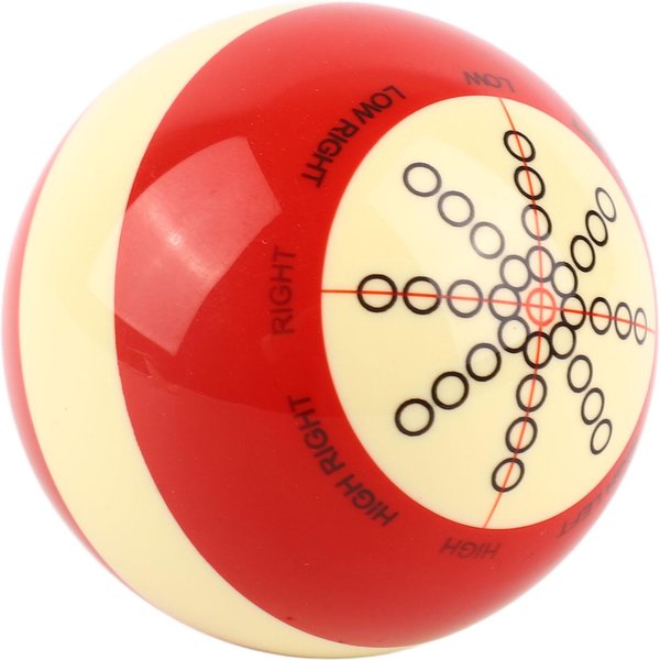 Bola De Billar De Entrenamiento Resina EstáNdar Bola De Billar De PráCtica Para Billar Americano Ocho Bolas-image