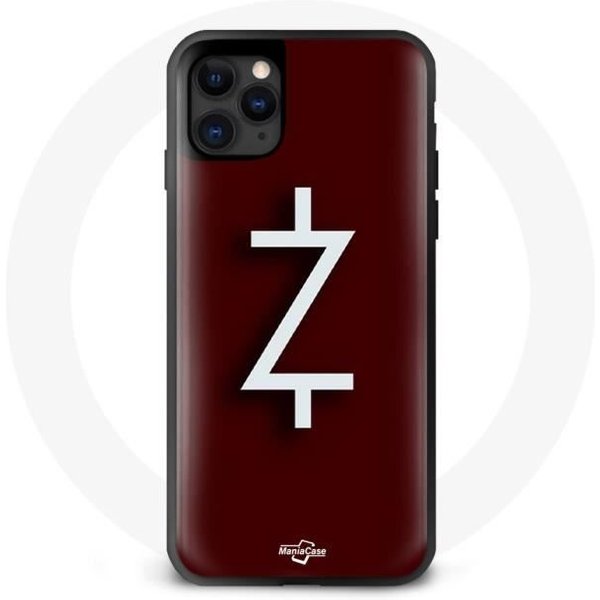 Funda Para Iphone 11 Pro Max - Maniacase - Temporada 4 De Ozark - Logo Z - Rojo - RíGida Blanco-image