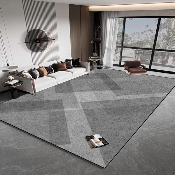 Alfombra De Lujo Ligero Para Sala De Estar DecoracióN Del Hogar Mesa De Café Alfombras De ÁRea Grande Dormitorio Alfombrilla Antideslizante Para Suelo Felpudo De Entrada 60*90Cm-image
