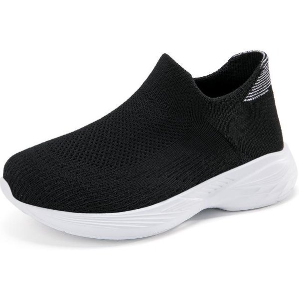 Zapatillas Infantiles Ligeras NiñOs NiñOs NiñAs Zapatos Casuales Suela Blanda Transpirables NiñOs NiñAs Kids Deporte Estudiante Corriendo 38 White-image