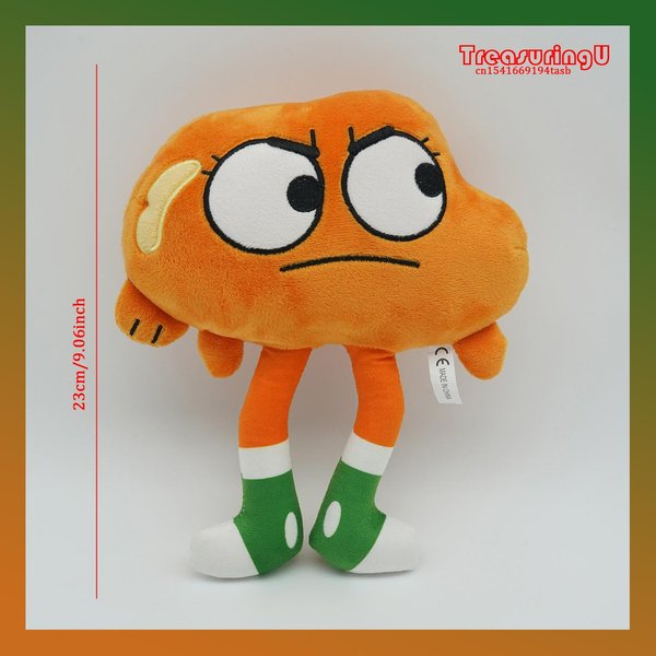 Treasuringu Nueva MuñEca De Peluche Gumball Darwin Dibujos Animados Anais Richard MuñEcos De Peluche Kawaii Juguete Suave De Peluche Regalos De CumpleañOs Para NiñOs-image