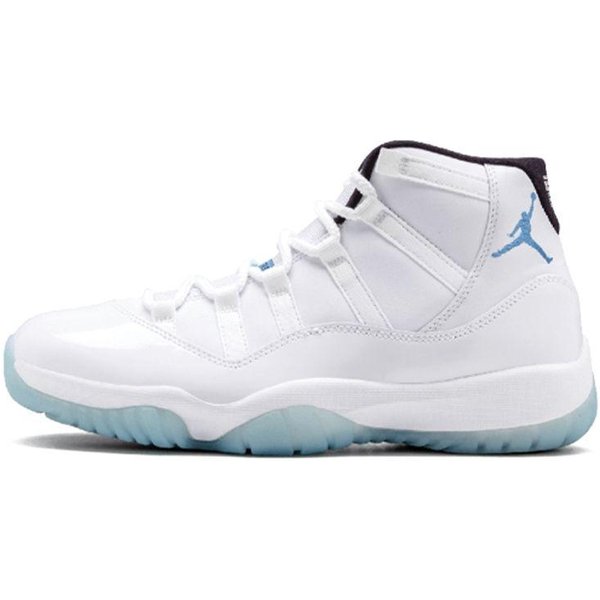 Air Jordan 11 Retro Legend Blue 2014 MęSkie Sneakersy BiałE 378037-117 40 White-image