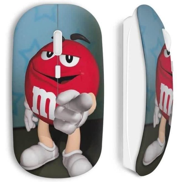 Souris Sans Fil M Ms Rouge-image