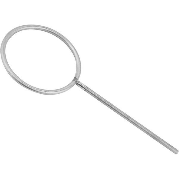 Soporte De Matraz De Anillo Cerrado De Acero Inoxidable De Laboratorio De 140 Mm-image