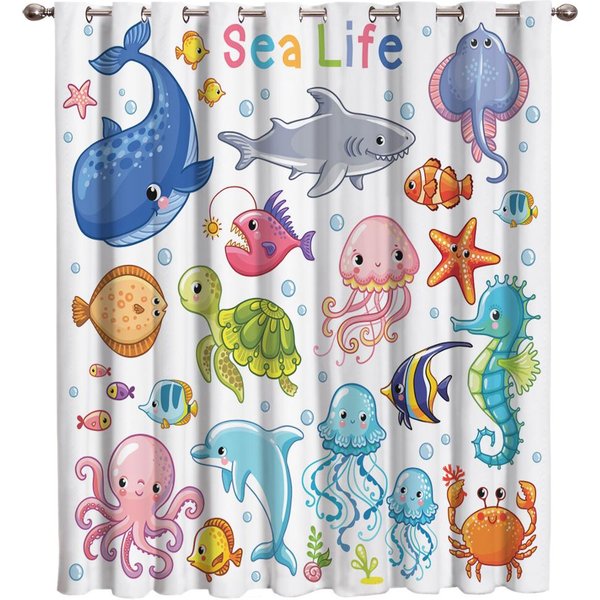 ZasłOna Do Sypialni I Kuchni, Kolekcja ZwierząT Z Zoo, DżUngla, Dziecko, ZasłOny Okienne, ZasłOny Do Salonu, Przedmioty Dekoracyjne 135W X 60H(Cm)-image