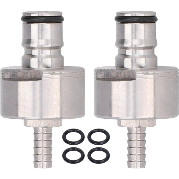 Tapa De CarbonatacióN Con Junta TóRica Acero Inoxidable Tapa De CarbonatacióN Equipo Casero Para ElaboracióN De Cerveza(2 Piezas )-image