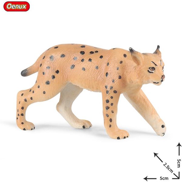 Oenux LeśNe Dzikie ZwierzęTa ŁOś Wąż Zebra Krokodyl Paw Koń Model Figurka Akcji Figurki Miniaturowa Kolekcja Zabawka Dla Dzieci Beige-image