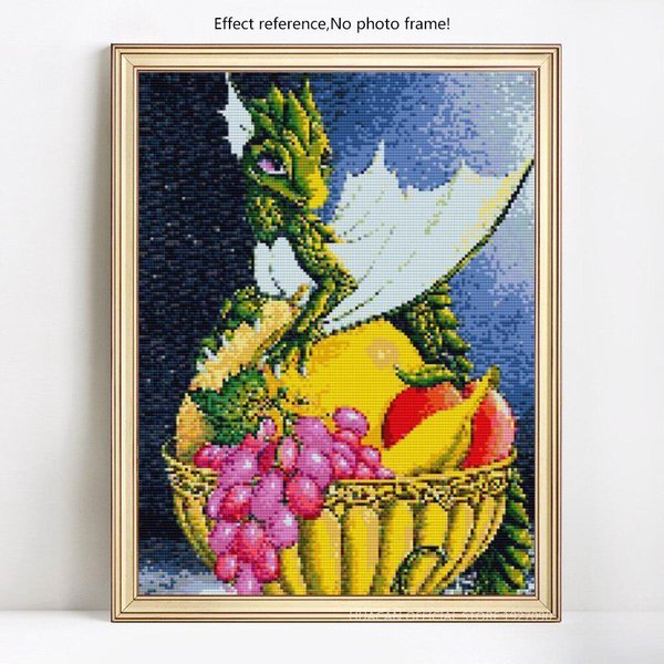 Pintura De Diamantes Dibujos Animados Mosaico De Diamantes De ImitacióN Bordado De Diamantes 20X30CM-image