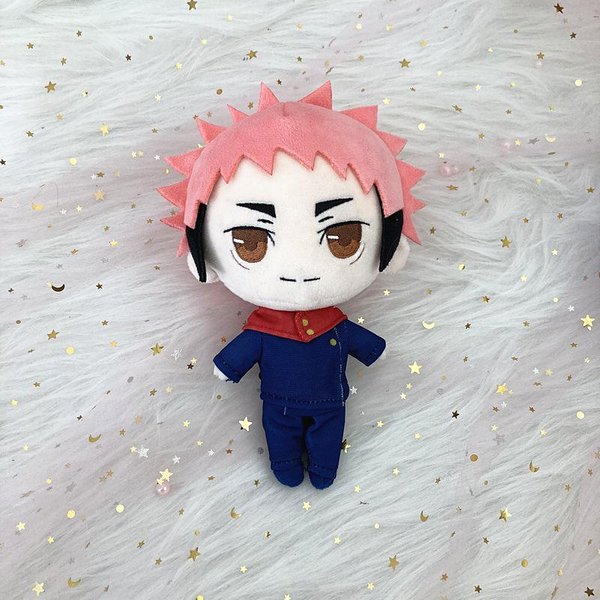 Maskotka Jujutsu Kaisen Yuji Itadori Gojo Satoru Fushiguro Megumi Cosplay Urocza MięKka Pluszowa Lalka Prezent 20CM-image
