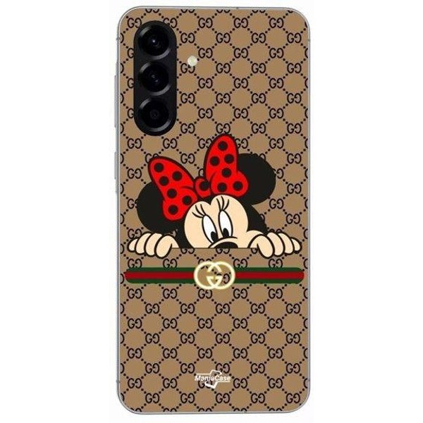 Etui - Minnie Gucci - Samsung Galaxy A26 - Silikonowe - MięKkie - Czarne Czarny-image