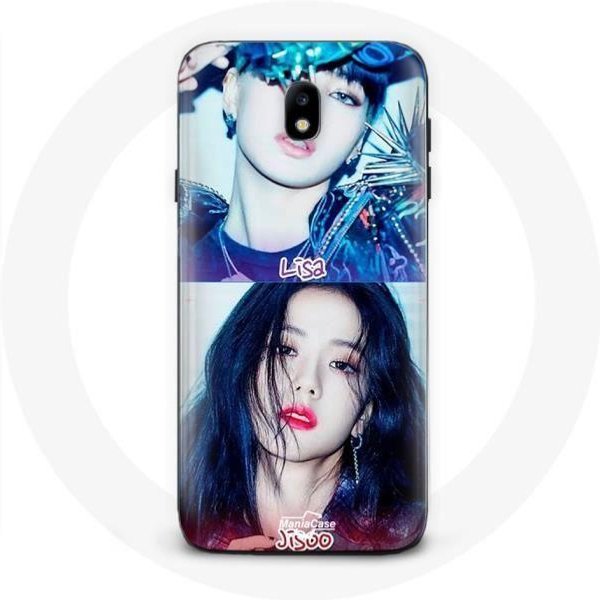 Funda Para Samsung Galaxy S5 Blackpink Grupo K-Pop Chicas Lisa Y Jisoo PóSter Lovesick Girls El áLbum-image