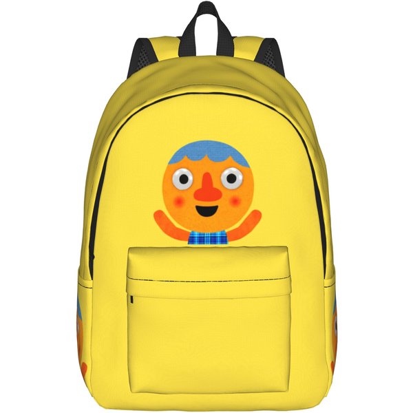 ¡Yo! Mochila Fresca Noodle & Pals Resistente Para Estudiantes Trabajo Mochila De DíA Para Hombres Mujeres Bolso De Hombro Para PortáTil M-image
