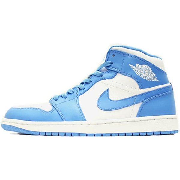 Jordan 1 Retro Mid UNC 554724-106 44.5-image