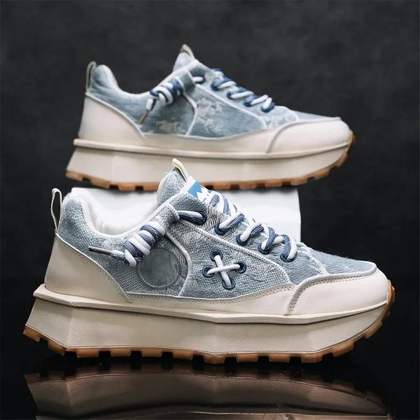 Zapatos Nuevos Para Hombre Zapatillas Deportivas Masculinas Casual Zapatos De Hombre Tenis Zapatos De Lujo Zapatillas De Entrenamiento Carrera Zapatos Transpirables Mocasines De Moda Para Correr 39 White-image