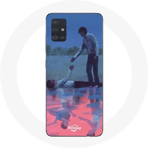 Funda Para Samsung Galaxy A71 Squid Game Seong Gi Hun NúMero 456 Y Cho Sang Woo NúMero 218-image
