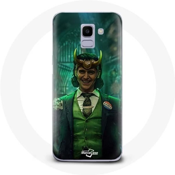 Funda Para Samsung Galaxy A6 2018 Loki Thor Ragnarok Con Casco PóSter Personaje Serie Temporada 1-image