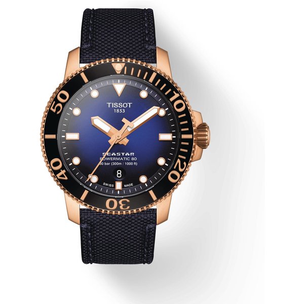 MęSki Zegarek Modowy Tissot Z Niebieską Tarczą T120.407.37.041.00 Niebieski-image