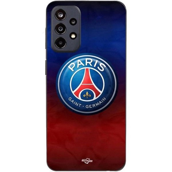 Funda Maniacase Para Samsung Galaxy A52 5G PSG Logo Colorido Negro-image