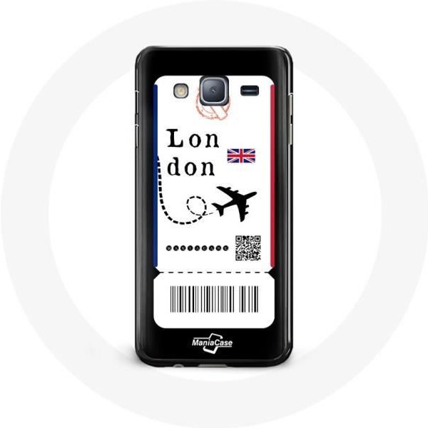 Coque Pour Samsung Galaxy J5 2016 Billet D'avion London-image